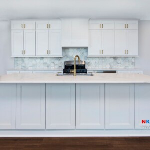 Double Shaker White Cabinet Double Shaker White Cabinet