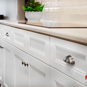 Double Shaker White Cabinet Double Shaker White Cabinet